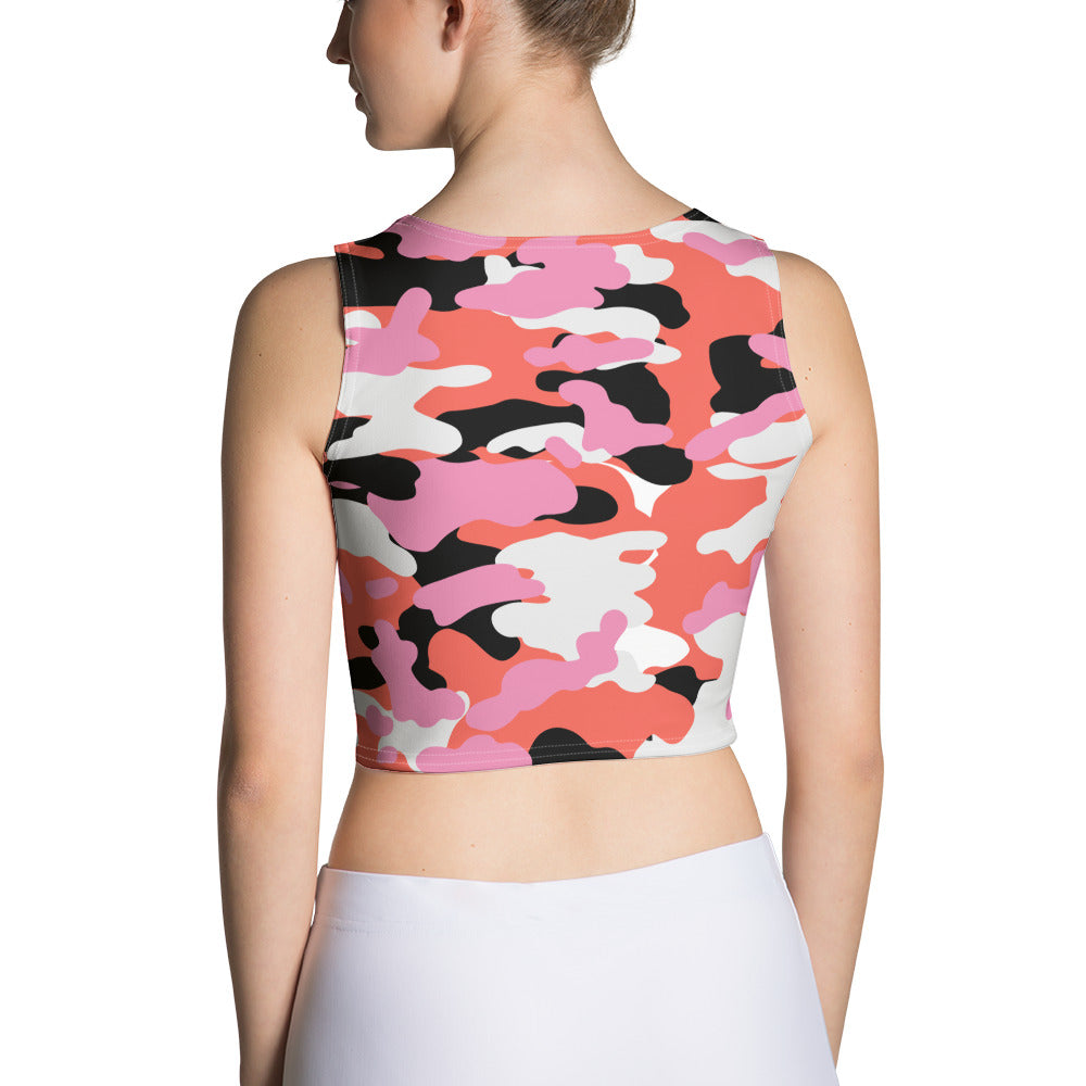 ZENKAI Crop-top Camo Pink