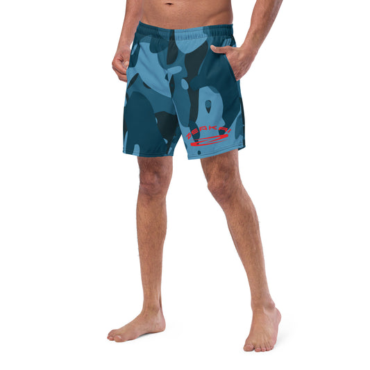 ZENKAI Swim shorts Camo Navy